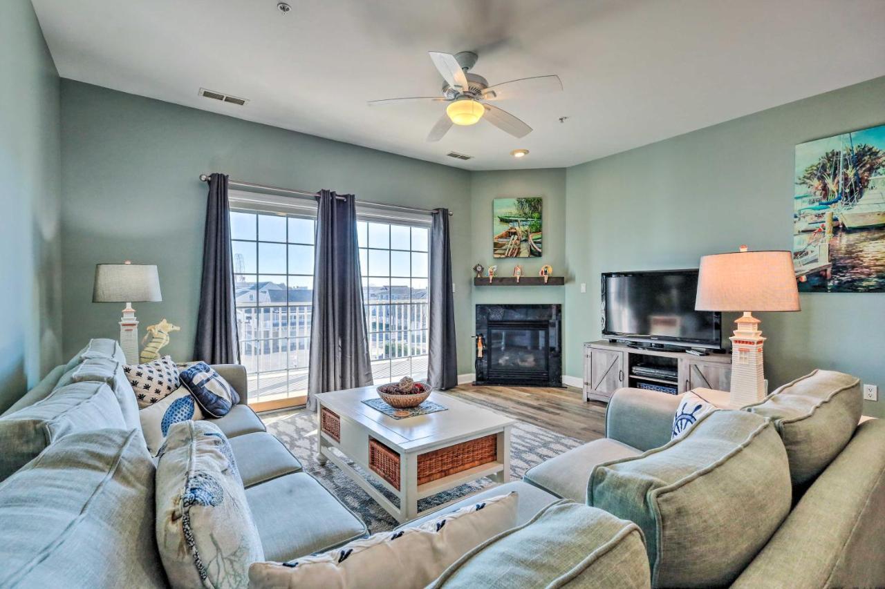 Downtown Ocean City Condo Balcony With Inlet View Exteriér fotografie