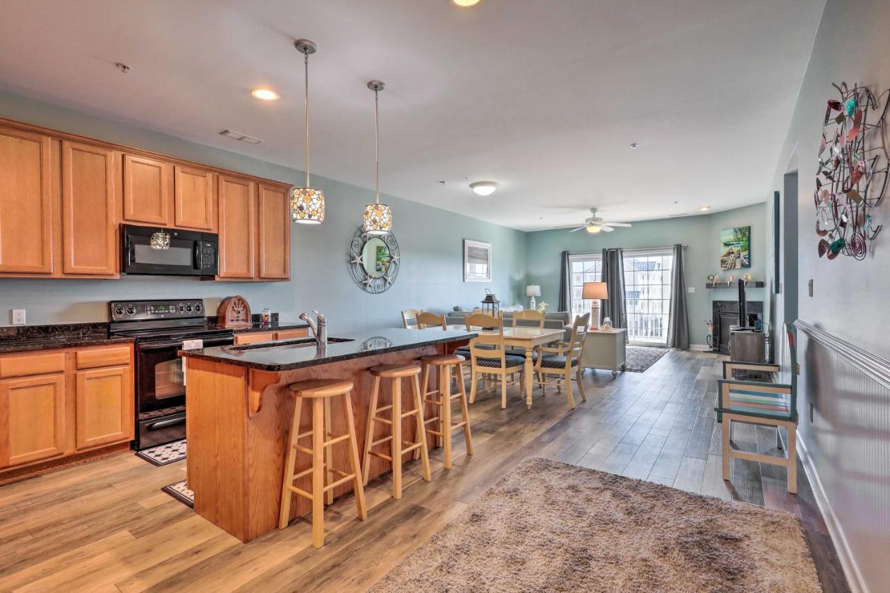 Downtown Ocean City Condo Balcony With Inlet View Exteriér fotografie
