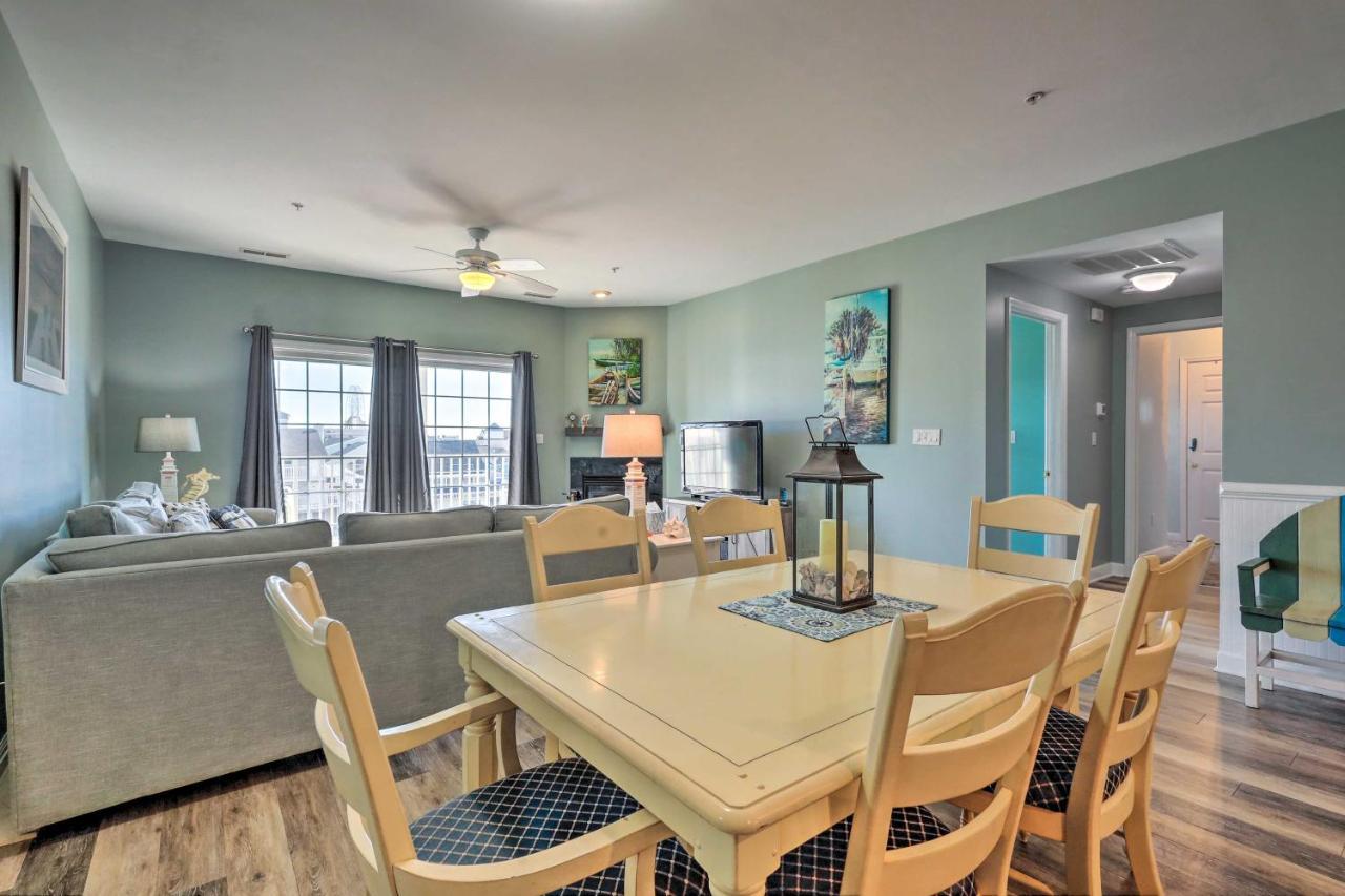 Downtown Ocean City Condo Balcony With Inlet View Exteriér fotografie