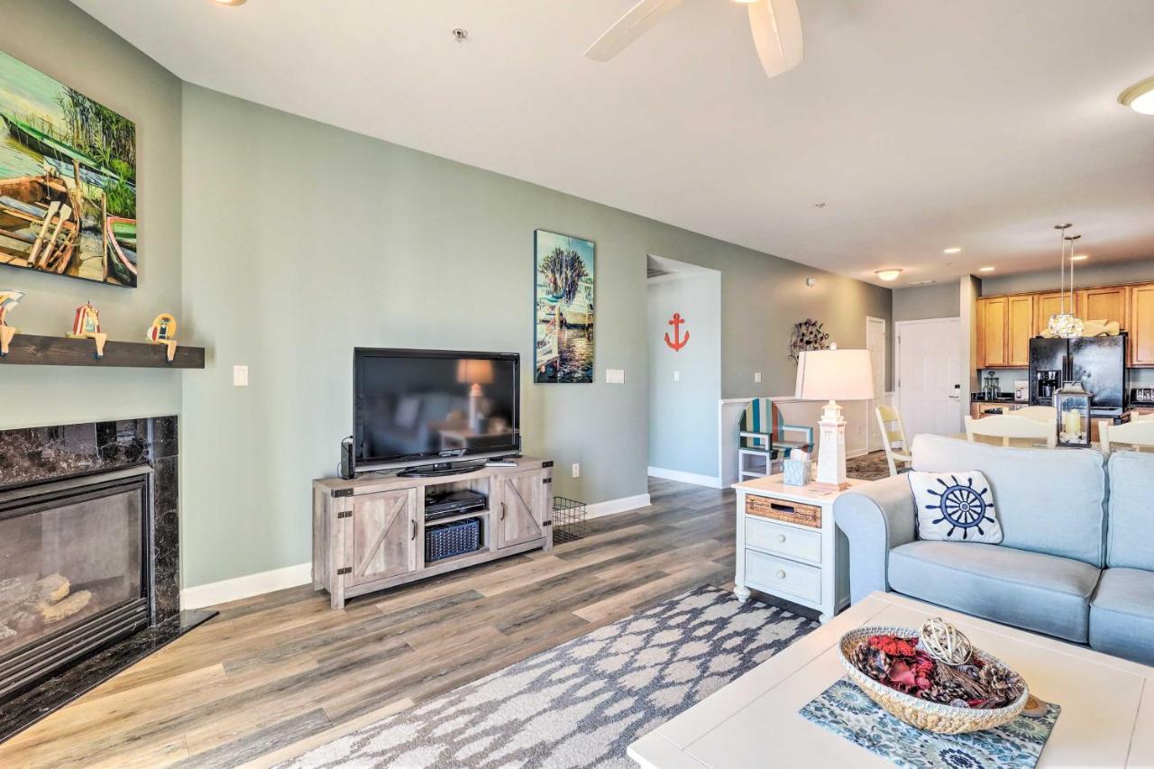 Downtown Ocean City Condo Balcony With Inlet View Exteriér fotografie