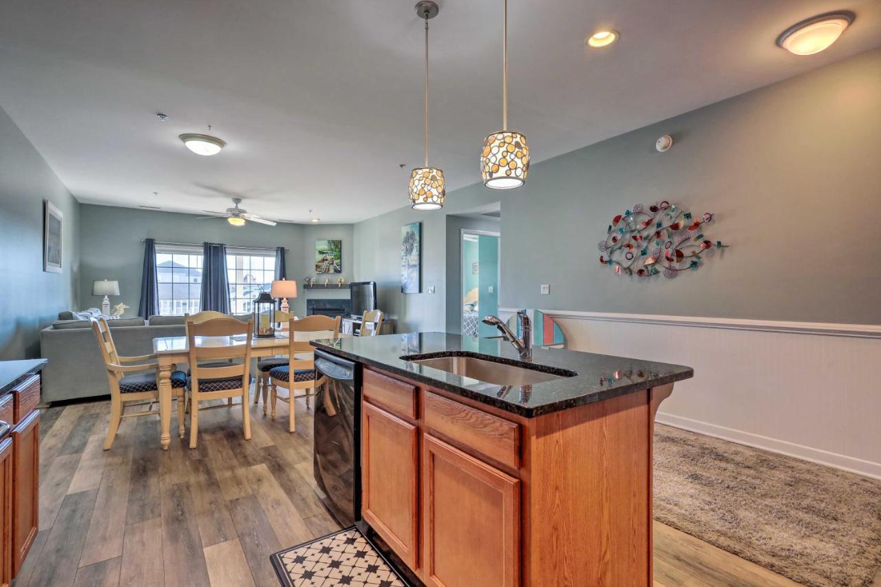 Downtown Ocean City Condo Balcony With Inlet View Exteriér fotografie