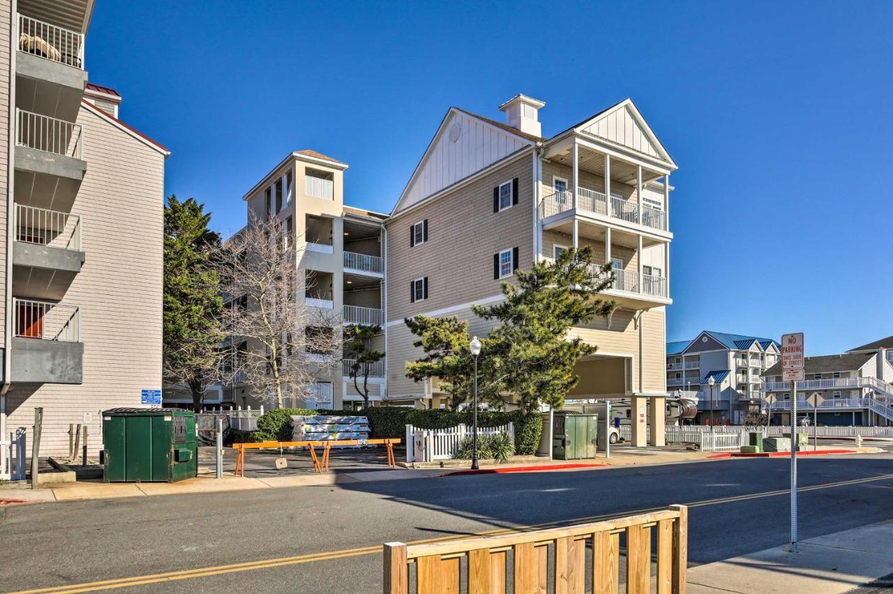 Downtown Ocean City Condo Balcony With Inlet View Exteriér fotografie